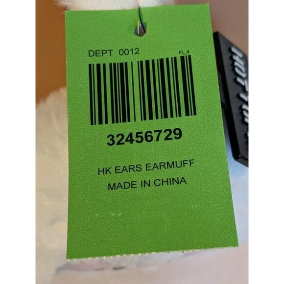 NWT Sanrio Hello Kitty Ear Muffs Fuzzy Hot Topic Pink Bow Faux Fur Cat Kawaii - Picture 3 of 16